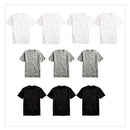 Kit 4 Camiseta Masculina Lisa 100% Algodão Básica Casual Silk Sublimação