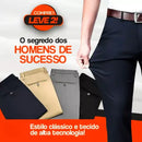 [COMPRE 1 E LEVE 2] Calça Social Clássica Masculina Impermeável Gentleman 2023 + Frete Grátis